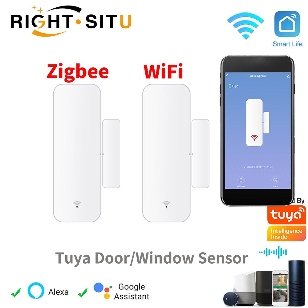 Smart Home Remote Control - Tuya WiFi Zigbee Door Window Sensor