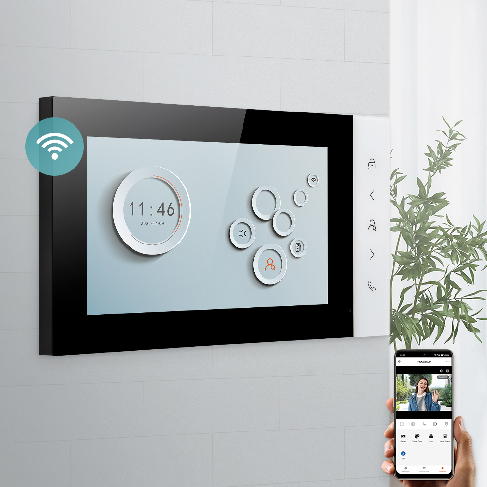 HOMSECUR XM716D Tuya App Indoo - đánh giá và giá Video Doorbell