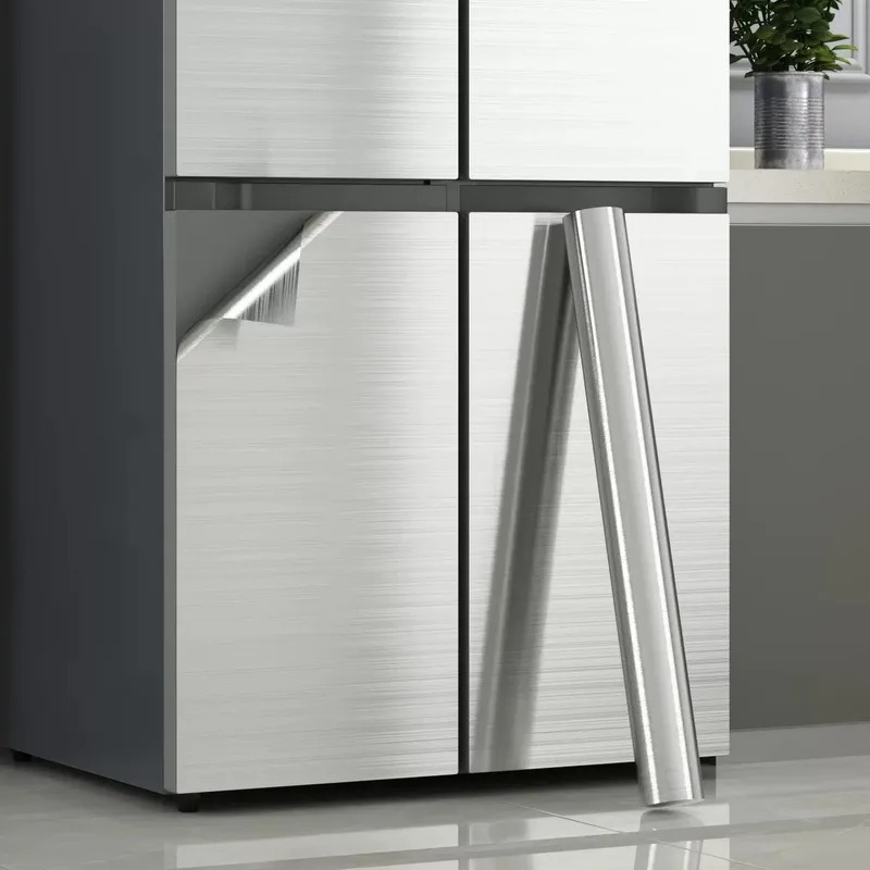 PVC Stainless Brushed Silver R - đánh giá và giá Smart Home Film