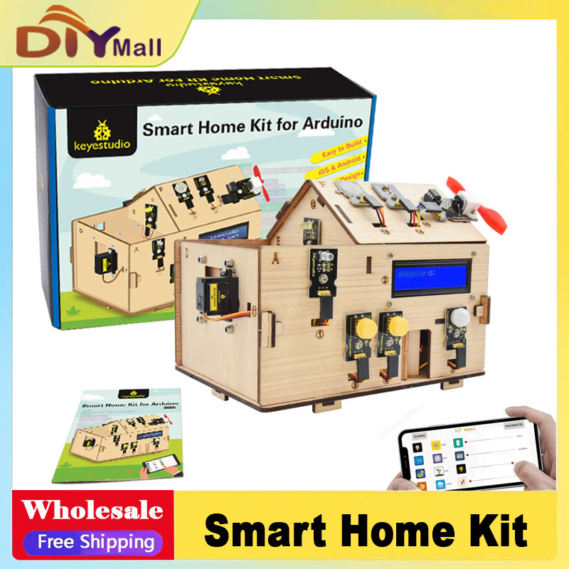 Keyestudio Smart IoT Home Kit  - đánh giá và giá Smart Home Diy