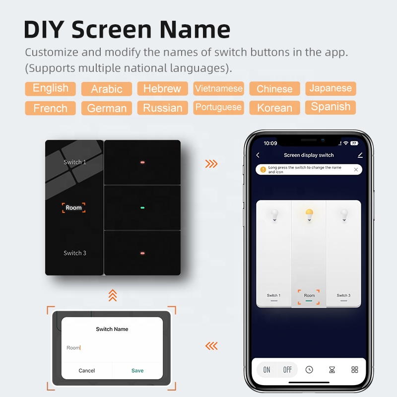 Home Wall Switch EU UK Standar - đánh giá và giá Smart Home Diy