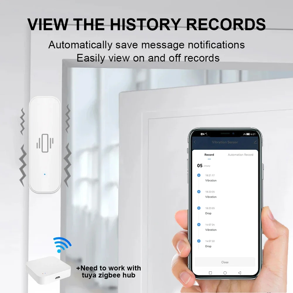 Smart ZigBee Vibration Sensor  - đánh giá và giá Smart Home Blog
