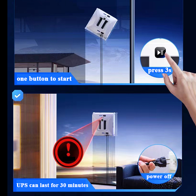 Robot Window Cleaner With Spra - đánh giá và giá Smart Home Blog