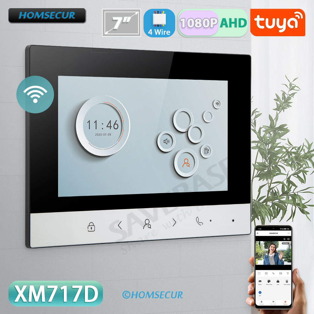 Tuya Smart WIFI Indoor Monitor - đánh giá và giá Video Doorbell