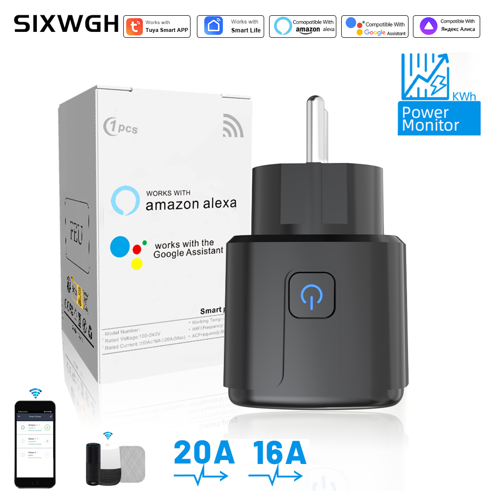 Tuya Smart Socket WiFi Remote  - đánh giá và giá Smart Energy Monitor