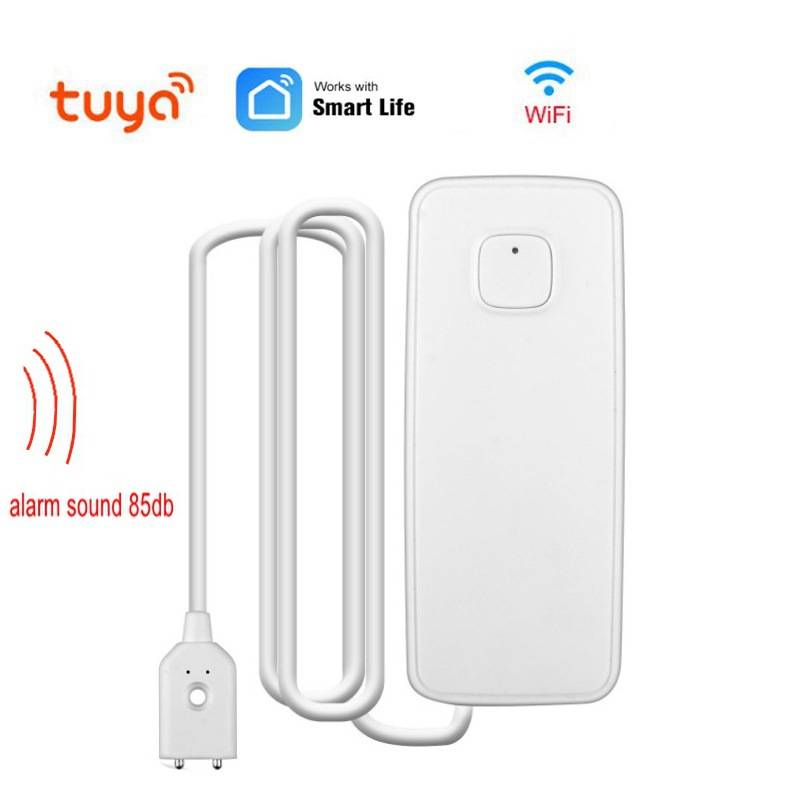 Tuya WiFi Smart Water Leak Sen - đánh giá và giá Smart Home Water Level Sensor