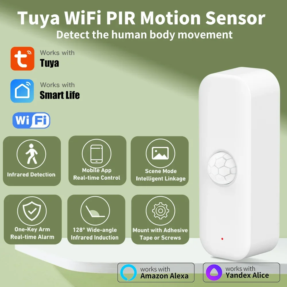 Tuya WiFI Zigbee PIR Motion Se - đánh giá và giá Smart Home Diy