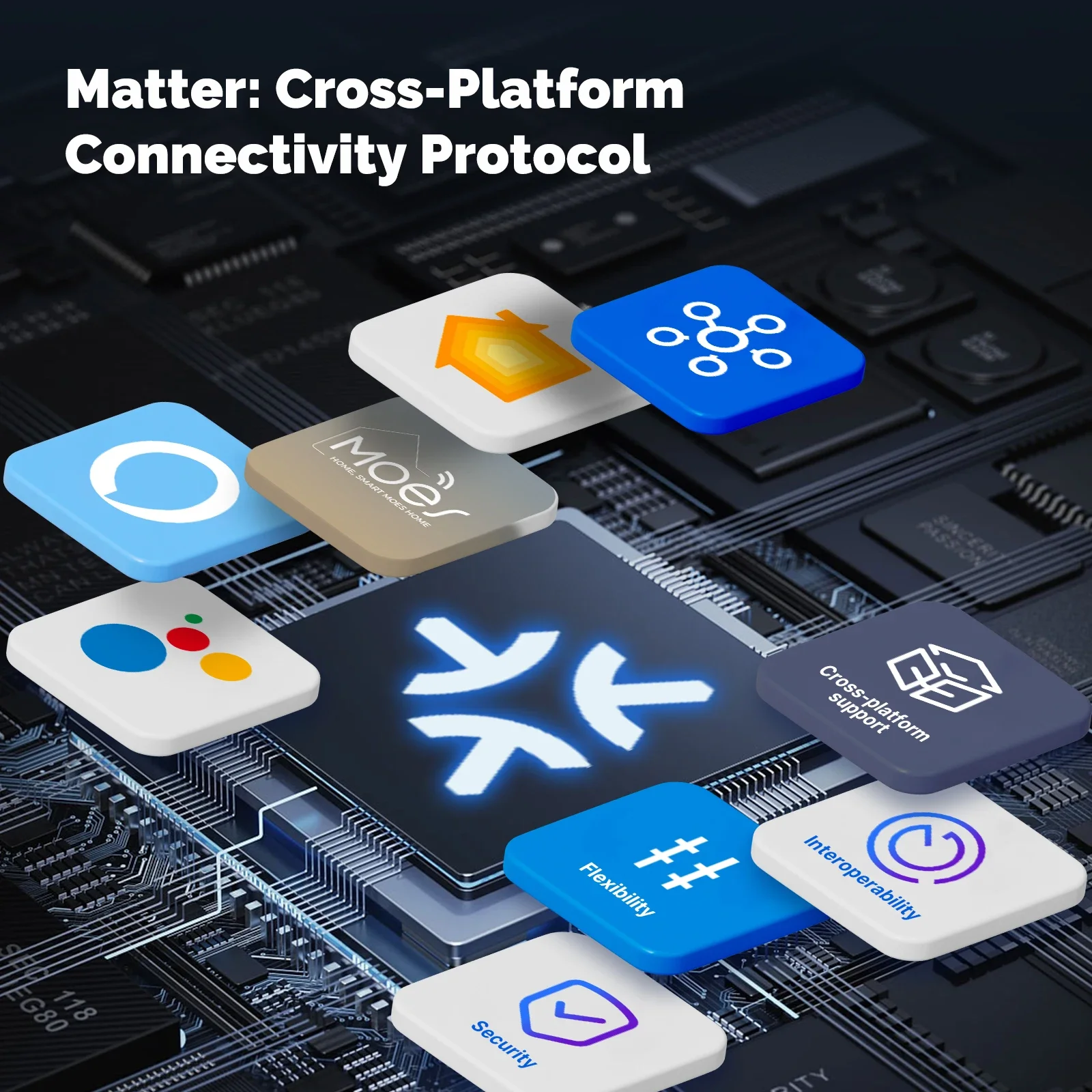 MOES Matter Tuya WiFi Smart Li - đánh giá và giá Smart Home Remote Control