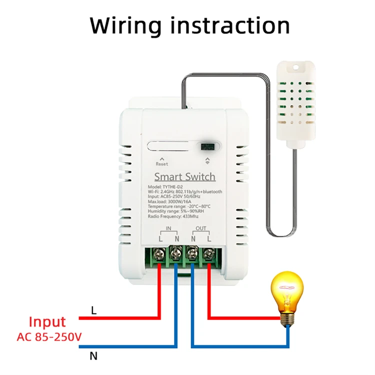 Work with Tuya 16A 3000W WiFi  - đánh giá và giá Smart Energy Monitor