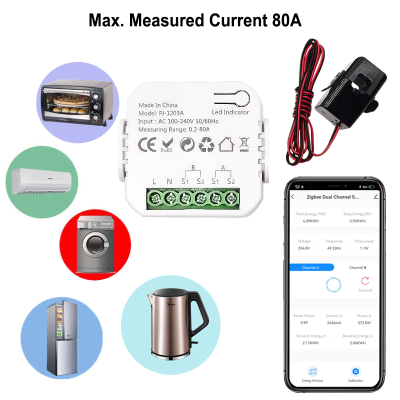 Smart ZigBee Energy Meter Bidi - đánh giá và giá Smart Energy Monitor