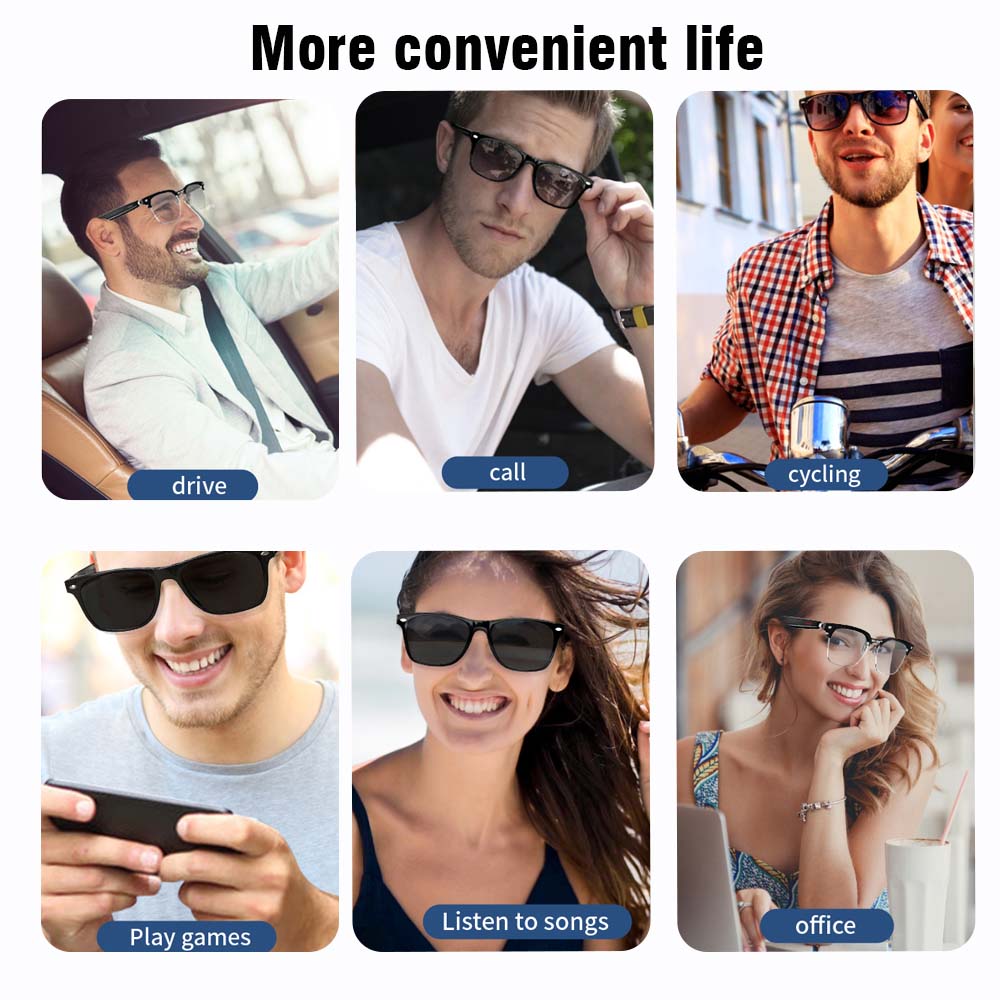 SENBONO E13 Smart Glasses:Blue - đánh giá và giá Smart Home Speaker