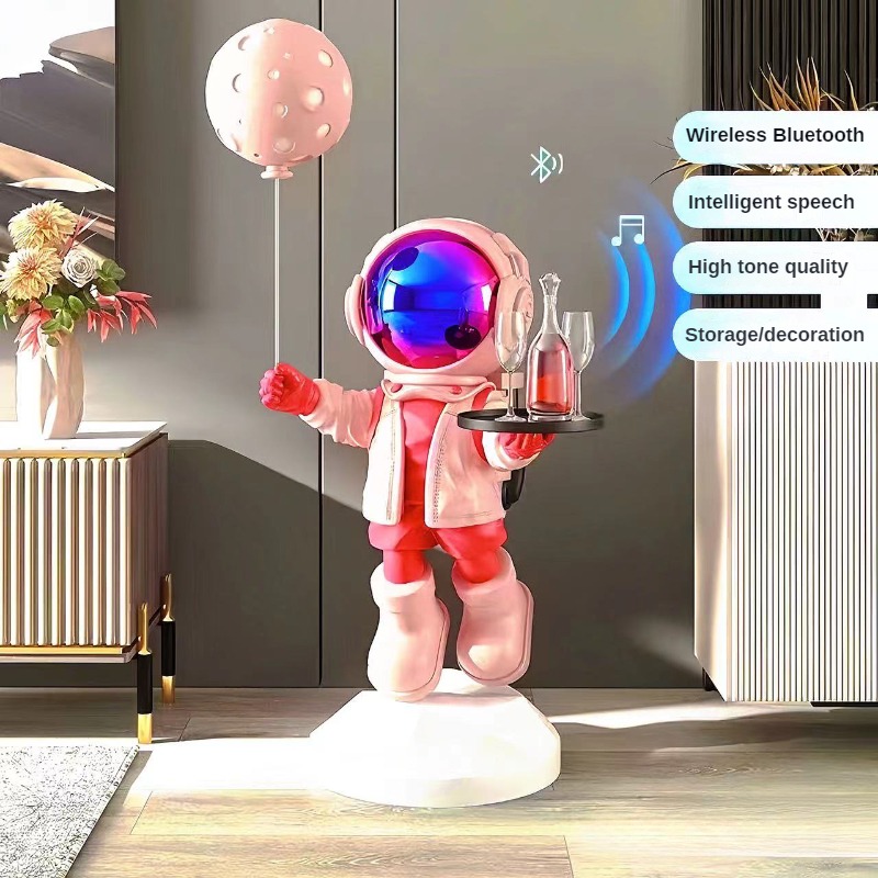 Large Creative Astronaut Floor - đánh giá và giá Smart Home Speaker
